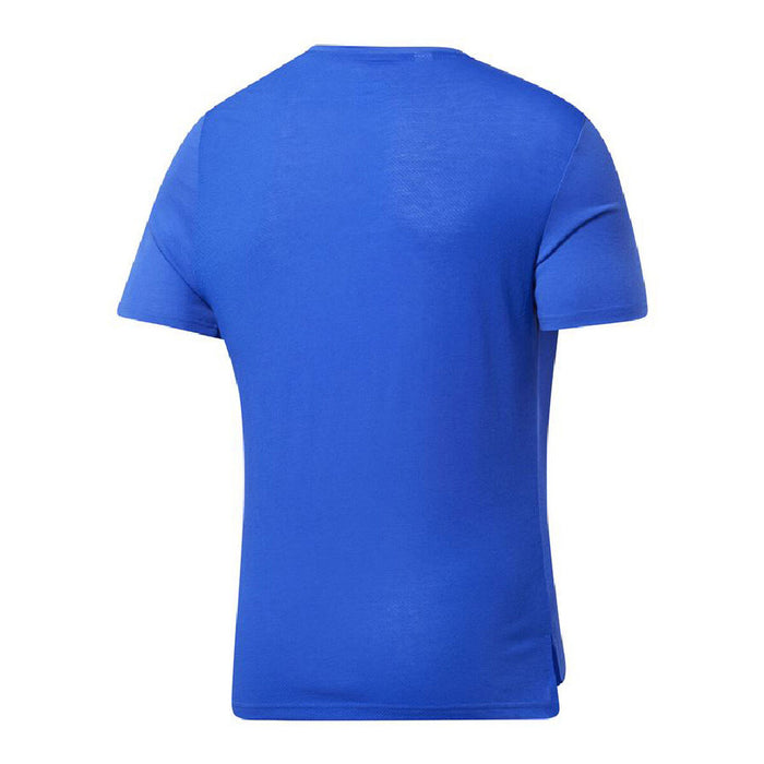 Tricou cu Mânecă Scurtă Bărbați Reebok Workout Ready Supremium Albastru