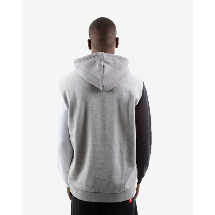 Hanorac cu Glugă Bărbați Adidas Colorblock Gri