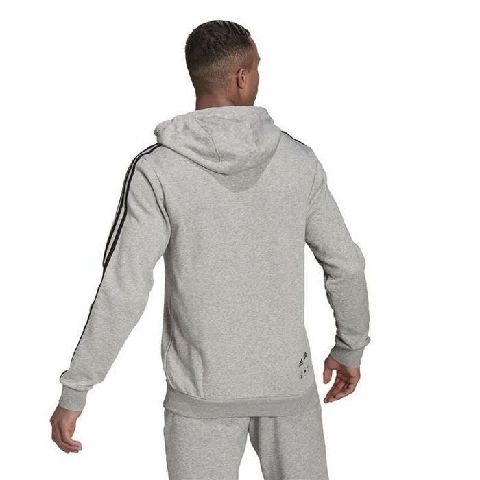 Hanorac cu Glugă Bărbați Adidas X Star Wars: The Mandalorian Gri deschis