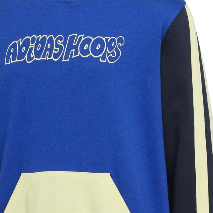 Hanorac pentru Copii Adidas Lil Stripe Jr Albastru