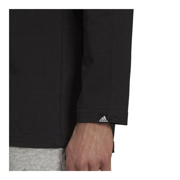 Tricou cu Mânecă Lungă Bărbați Adidas Spray Graphic Negru