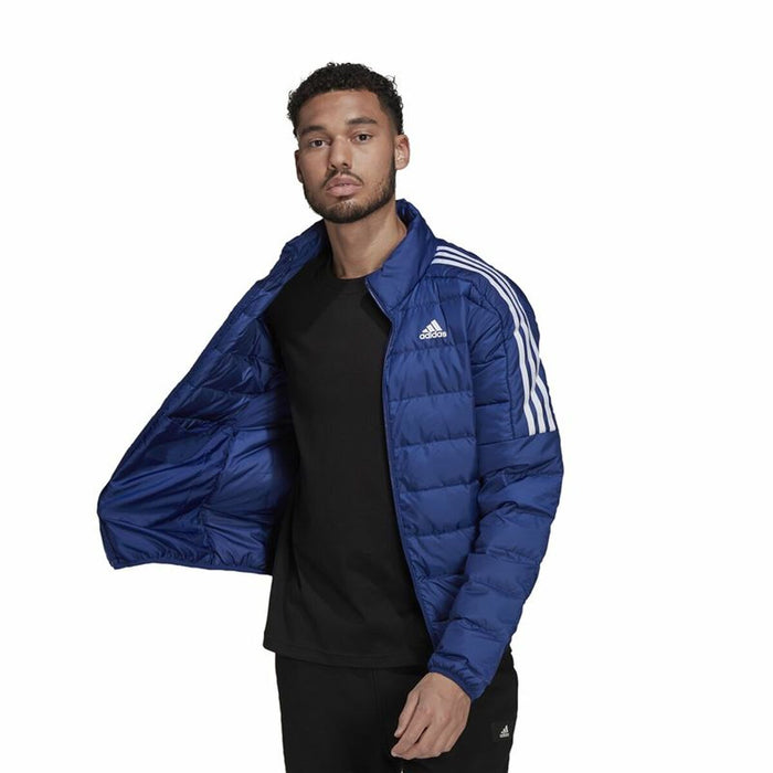 Jachetă Sport de Bărbați Adidas Essentials Albastru Albastru închis