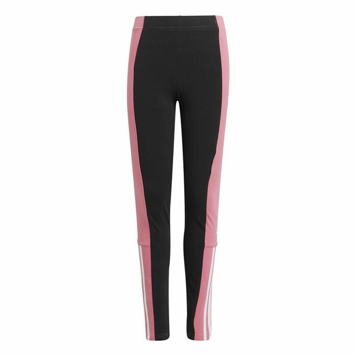 Colanți Sport de Damă Adidas Colorblock Negru