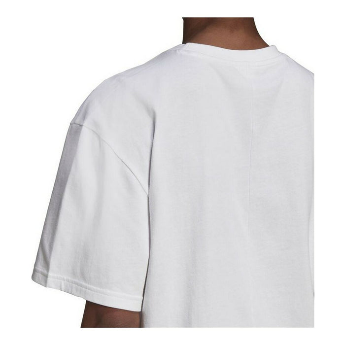 Tricou cu Mânecă Scurtă Femei Adidas You For You Cropped Alb (2XS)