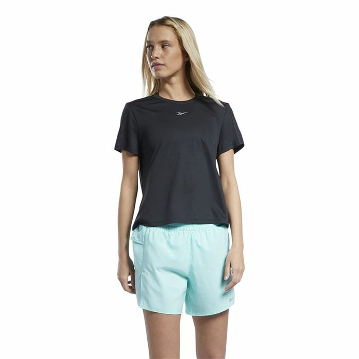 Tricou cu Mânecă Scurtă Femei Reebok Speedwick Negru