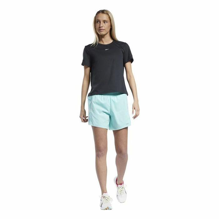 Tricou cu Mânecă Scurtă Femei Reebok Speedwick Negru