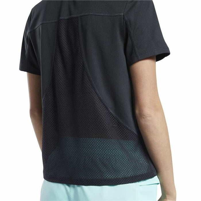 Tricou cu Mânecă Scurtă Femei Reebok Speedwick Negru