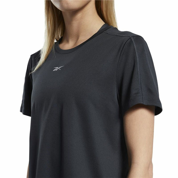 Tricou cu Mânecă Scurtă Femei Reebok Speedwick Negru
