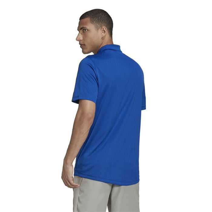 Tricou Polo cu Mânecă Scurtă Bărbați Adidas Aeroready Albastru