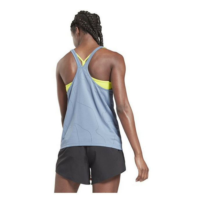 Tricou cu Bretele Damă Reebok United By Fitness Perforated Indigo