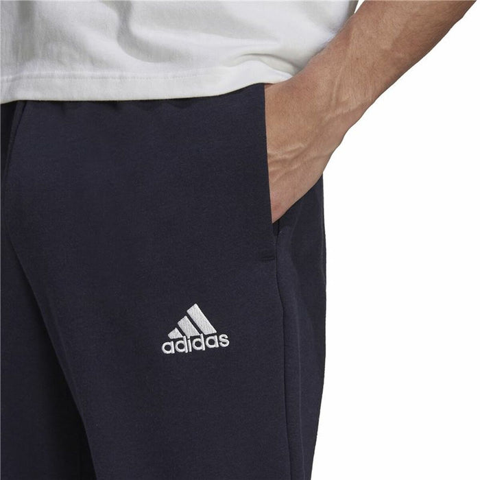 Pantaloni lungi de sport Adidas Fit Tapered Cuff Albastru închis Bărbați