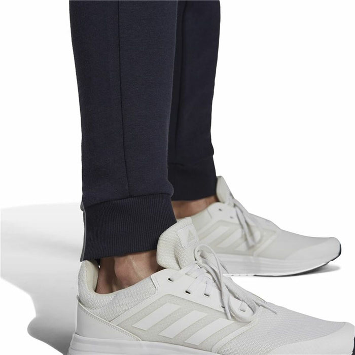 Pantaloni lungi de sport Adidas Fit Tapered Cuff Albastru închis Bărbați