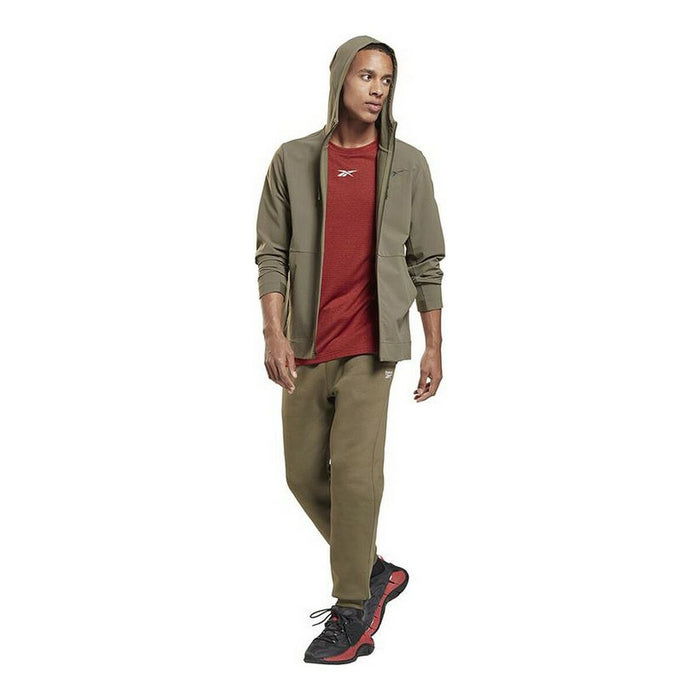 Pantaloni lungi de sport Reebok Identity Bărbați Măslină