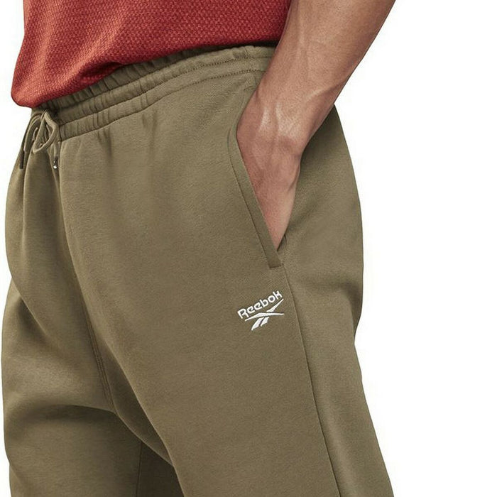 Pantaloni lungi de sport Reebok Identity Bărbați Măslină