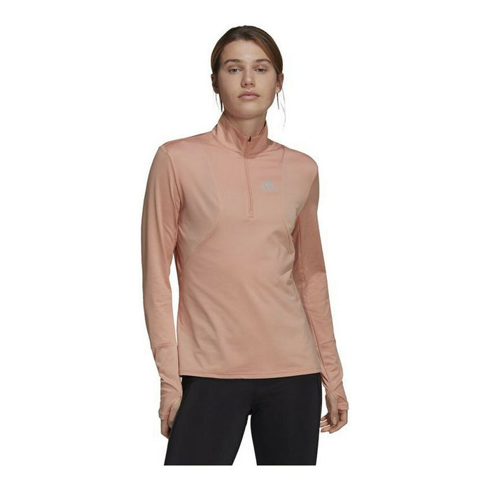 Tricou cu Mânecă Lungă Femei Adidas Own The Run Roz