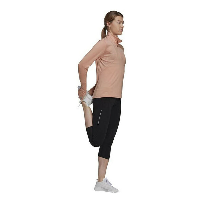 Tricou cu Mânecă Lungă Femei Adidas Own The Run Roz