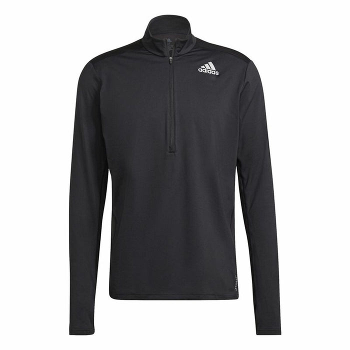 Tricou cu Mânecă Lungă Bărbați Adidas Own The Run Negru