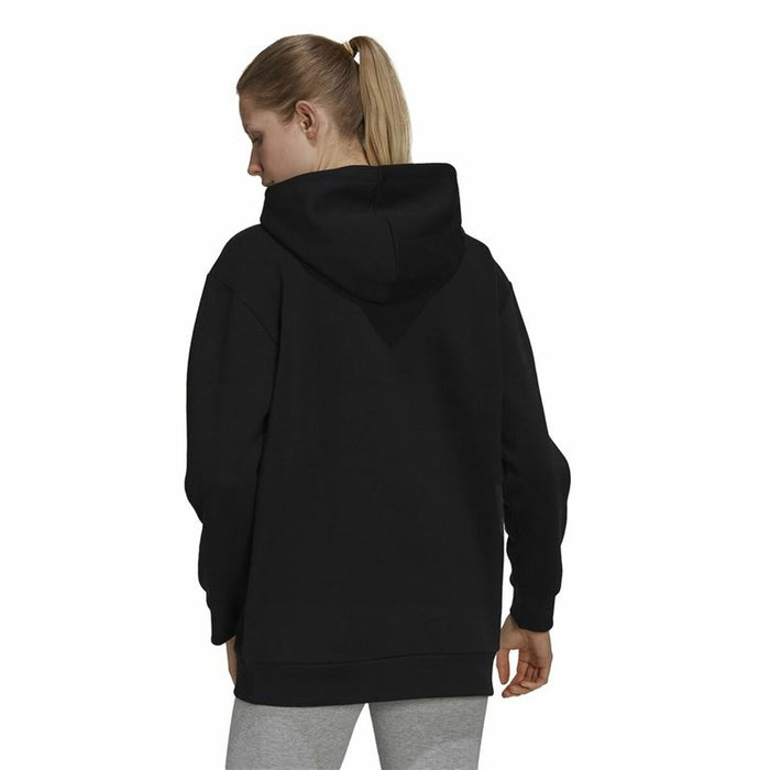 Hanorac cu Glugă Femei Adidas  Essentials Oversize  Negru