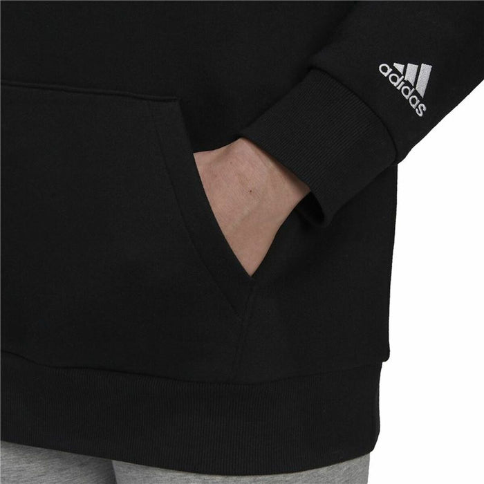 Hanorac cu Glugă Femei Adidas  Essentials Oversize  Negru