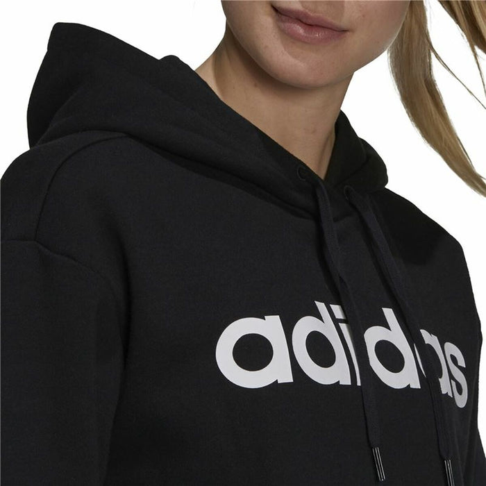 Hanorac cu Glugă Femei Adidas  Essentials Oversize  Negru