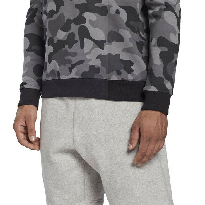 Hanorac fără Glugă Bărbați Reebok Camo Negru