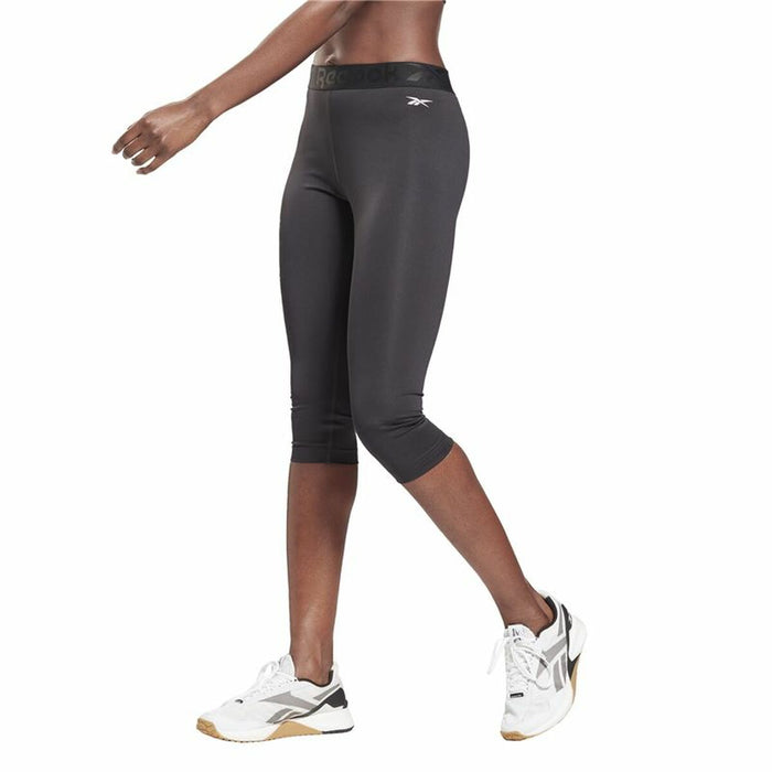 Colanți Sport de Damă Reebok Capri Night Negru