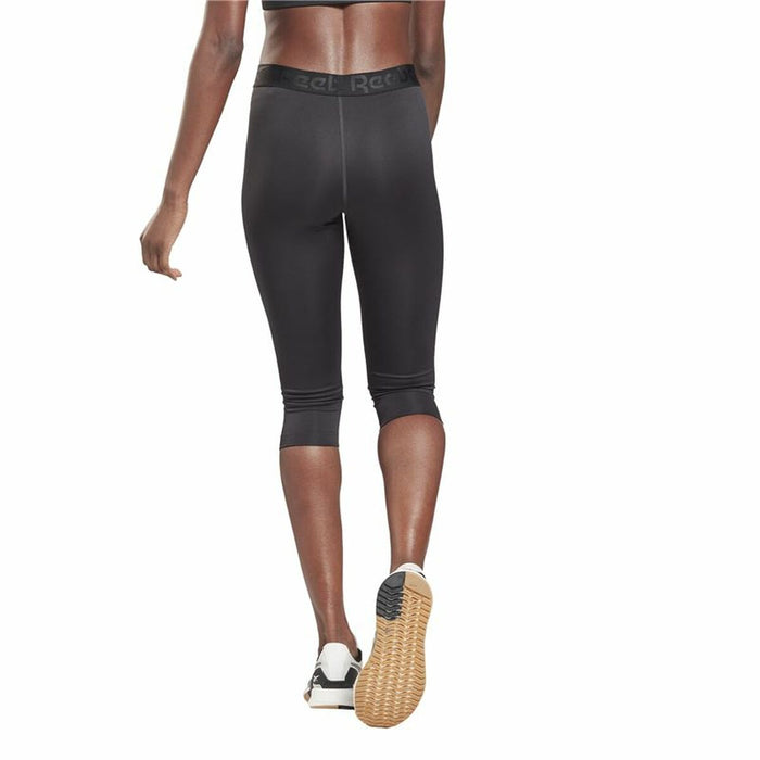 Colanți Sport de Damă Reebok Capri Night Negru