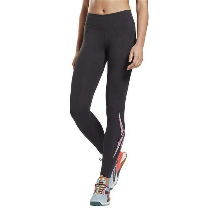 Colanți Sport de Damă Reebok Moder Safari Negru