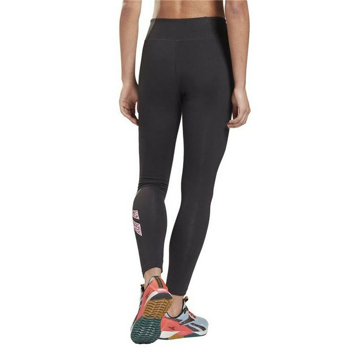 Colanți Sport de Damă Reebok Moder Safari Negru