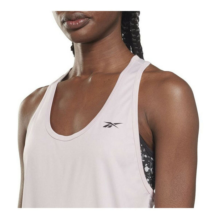 Tricou cu Bretele Damă Reebok Mesh Lavandă