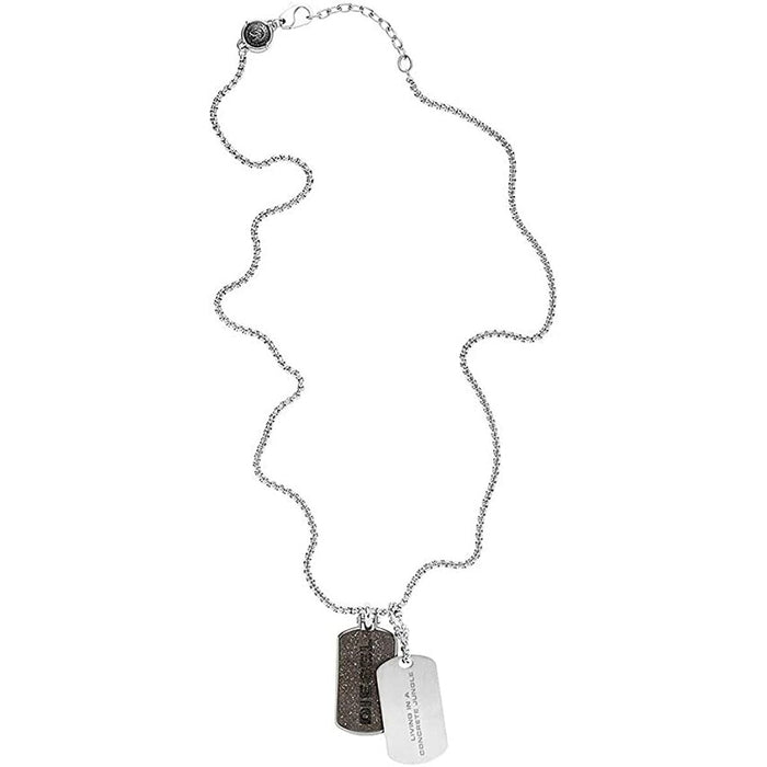 Colier Bărbați Diesel DOUBLE DOGTAGS