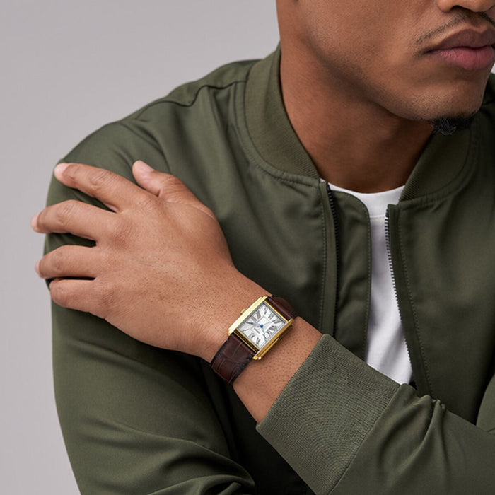 Ceas Bărbați Fossil CARRAWAY Maro (Ø 30 mm)
