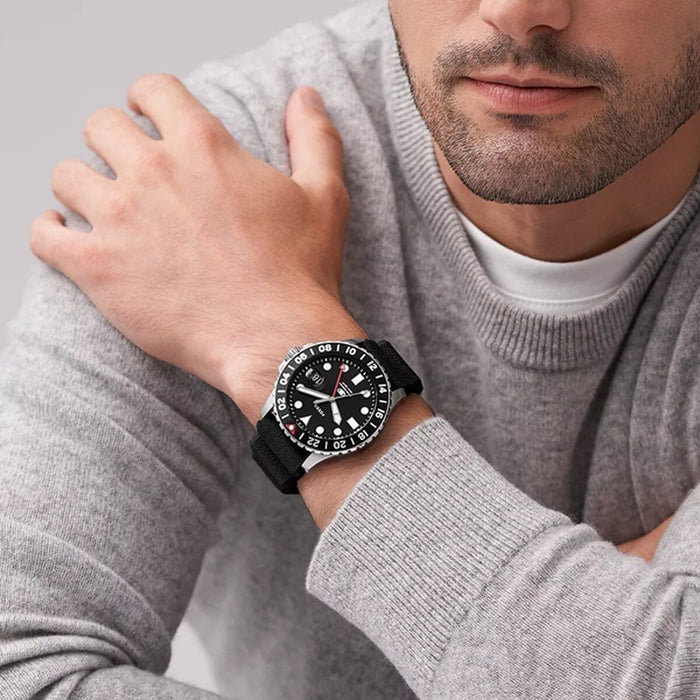 Ceas Bărbați Fossil BLUE GMT (Ø 46 mm)