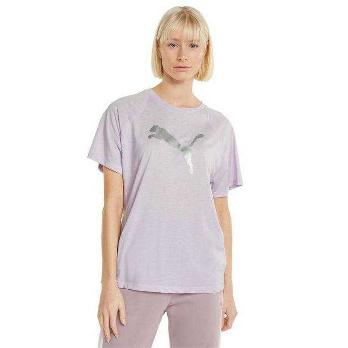 Tricou cu Mânecă Scurtă Femei Puma Evostripe
