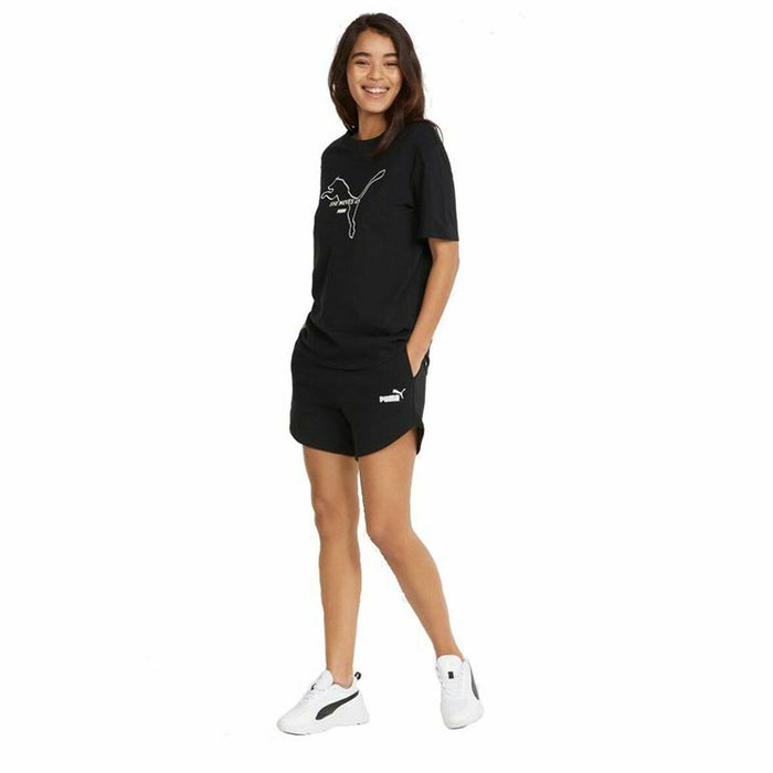 Pantaloni lungi de sport Puma ESS Negru Femeie