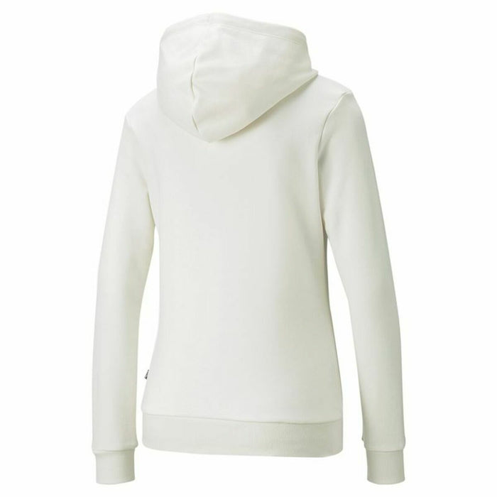 Hanorac cu Glugă Femei Puma Essentials Embroidery Alb