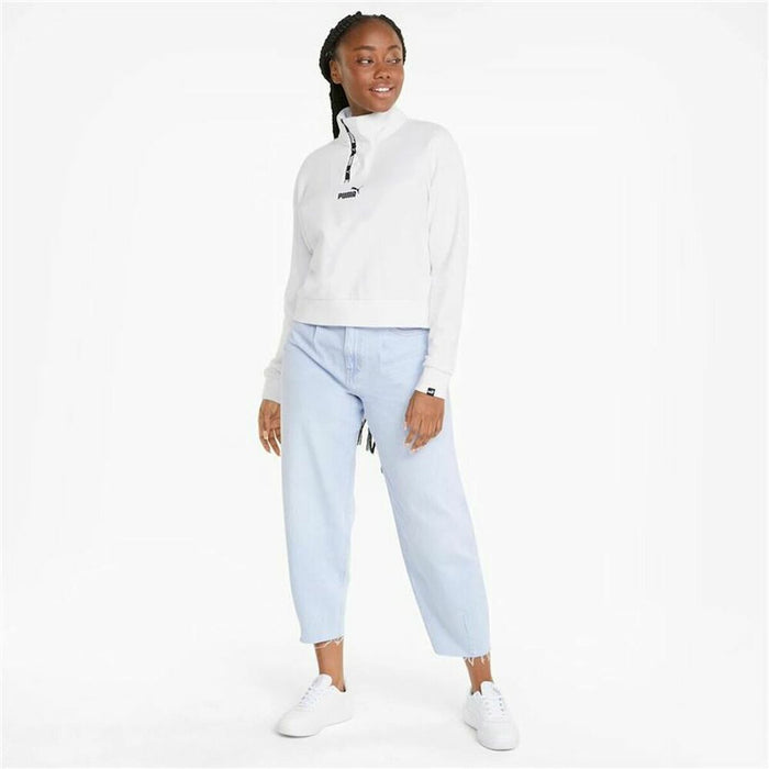 Hanorac fără Glugă Femei Puma Tape Half-Placket W