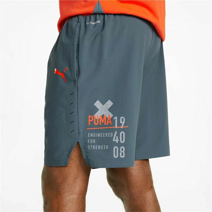 Pantaloni Scurți Sport pentru Bărbați Puma Train Ultraweave 7" Gri închis