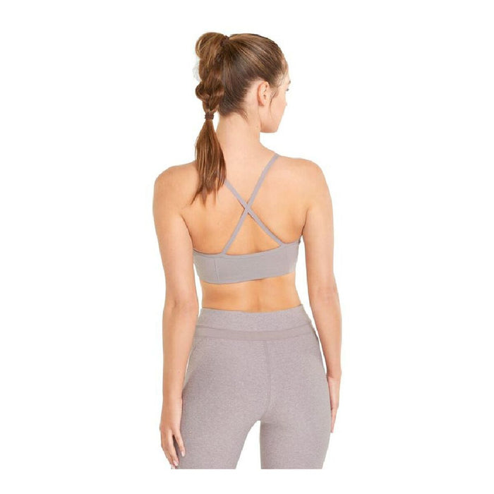 Sutien Sport Puma Low Impact Studio Foundation Gri Mov