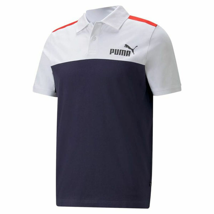 Tricou cu Mânecă Scurtă Bărbați Puma Essentials+ Block M