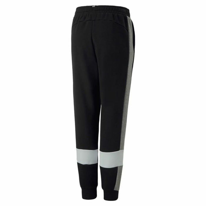 Pantalon de Trening pentru Copii Puma Essentials+ Colorblock Negru Băieți