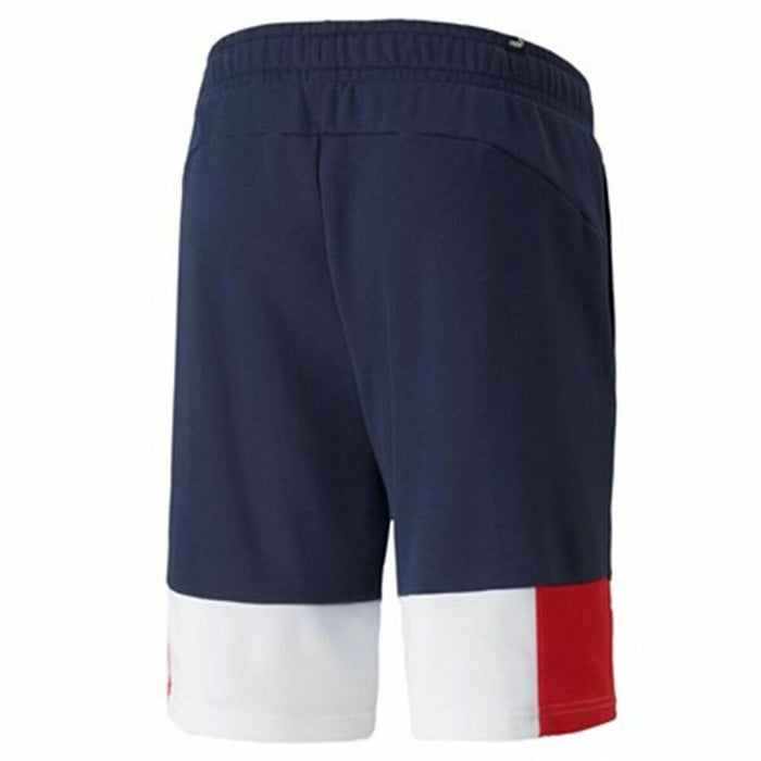 Pantaloni Scurți Sport pentru Bărbați Puma Essentials+ Block Albastru închis