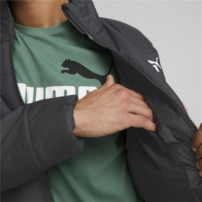 Jachetă Sport de Bărbați Puma  Essentials+ Padded Negru