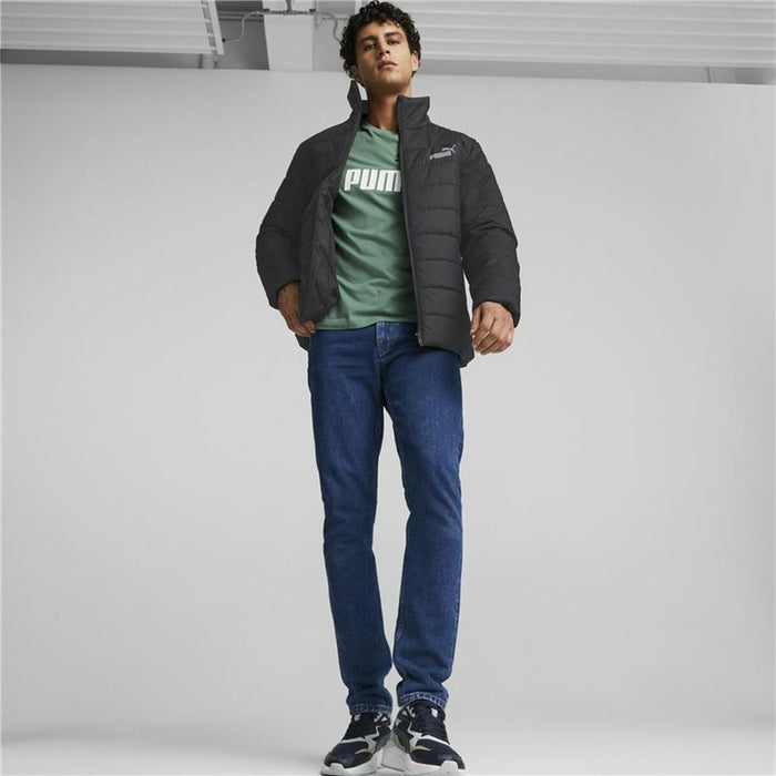 Jachetă Sport de Bărbați Puma  Essentials+ Padded Negru