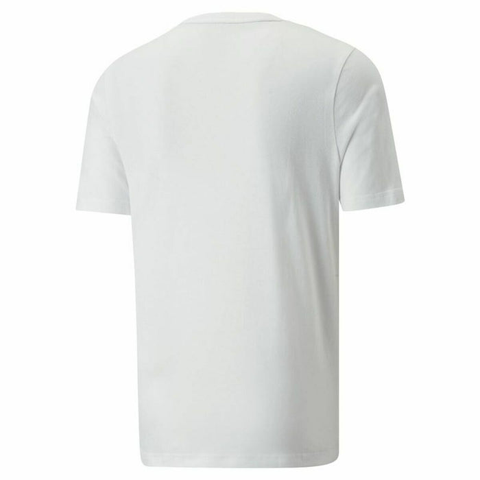 Tricou cu Mânecă Scurtă Bărbați Puma Essentials Elevated Alb