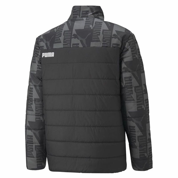 Jachetă Sport de Bărbați Puma Essentials Padded Negru