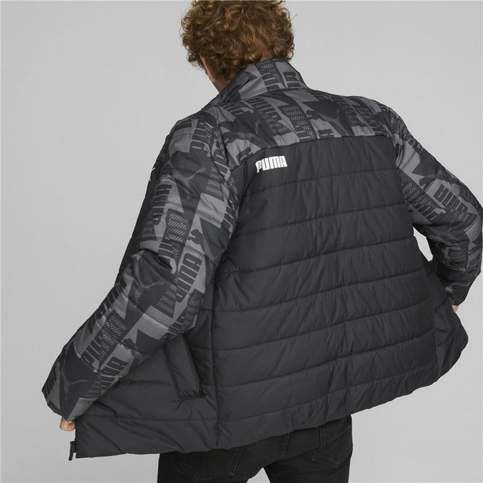 Jachetă Sport de Bărbați Puma Essentials Padded Negru