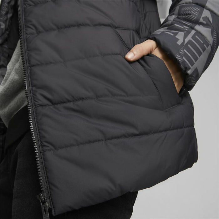 Jachetă Sport de Bărbați Puma Essentials Padded Negru