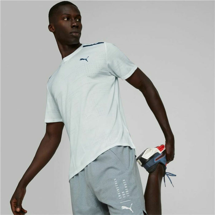 Pantaloni Scurți Sport pentru Bărbați Puma Train Ultraweave Gri