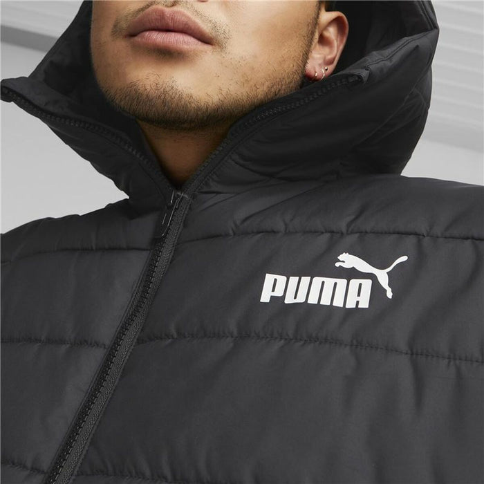 Jachetă Sport de Bărbați Puma Essentials Padded Negru